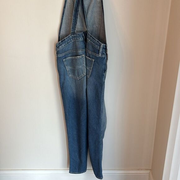 Abercrombie & Fitch Blue Denim adjustable women’s overalls Jean pants Small EUC! - Picture 10 of 12